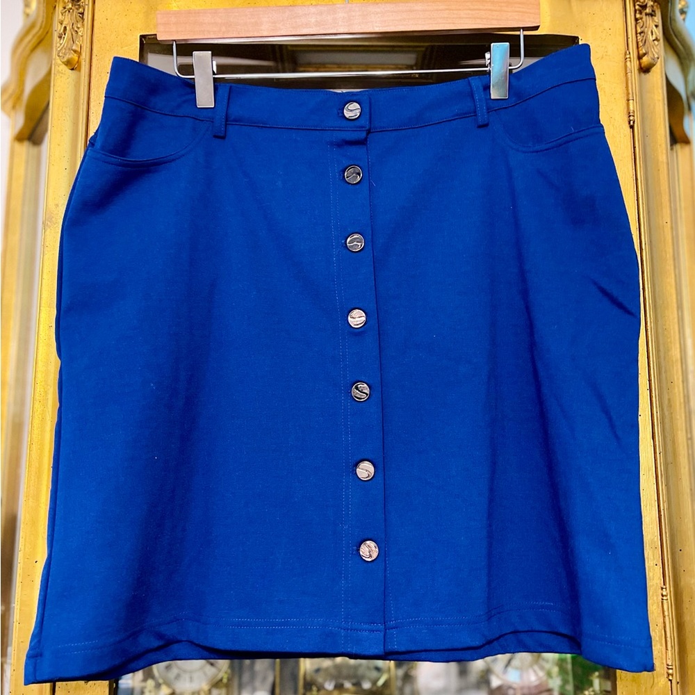 NWT Serena Williams Button down skirt 16w
